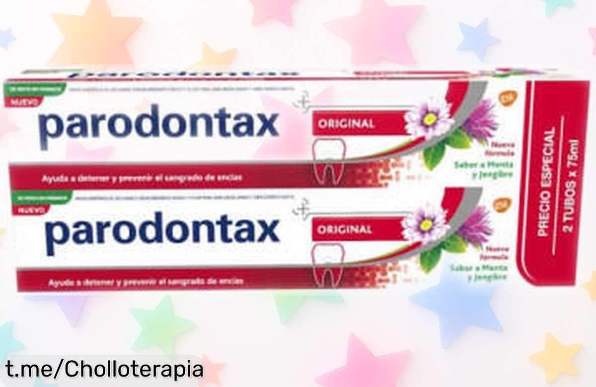 Pasta de dientes paradontax herbal 2×75 ml para encías fuertes y frescura total con descuento brutal precio muy bajo ¡Consigue ya este ofertón antes que desaparezca!