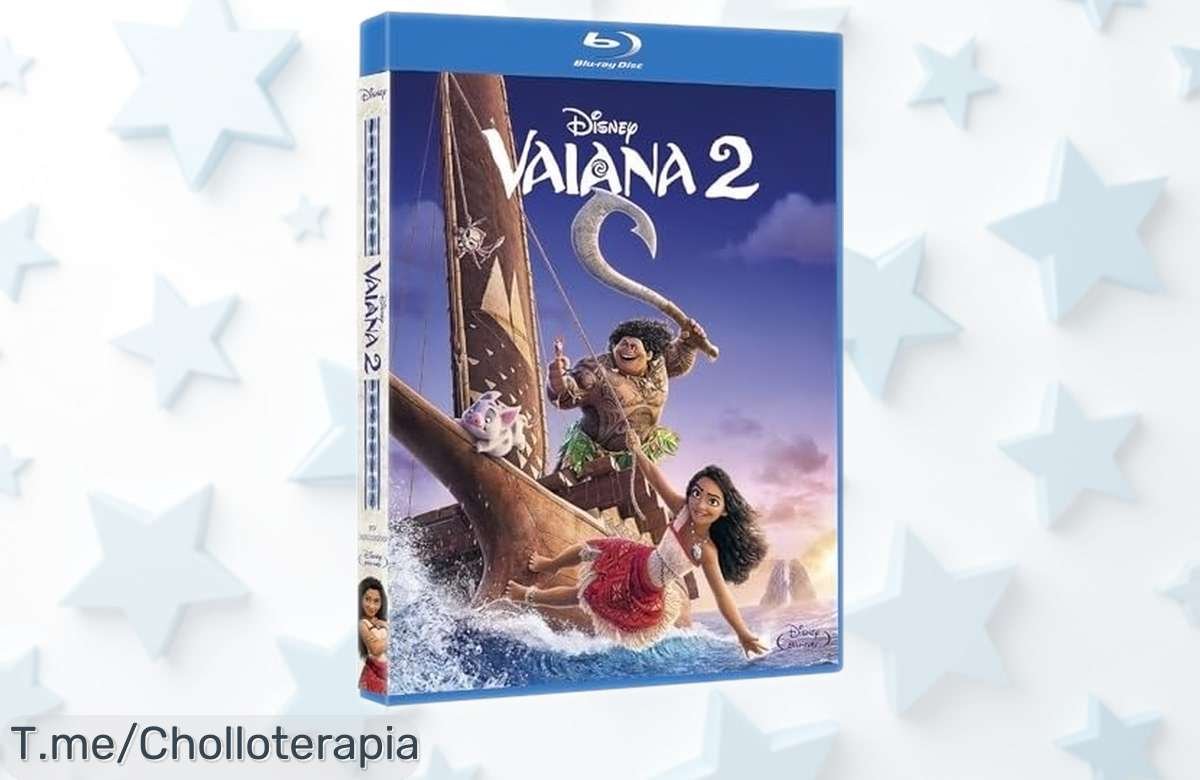 Película Vaiana 2 en Bluray con precio rebajado, una aventura mágica para toda la familia que no querrás perder; disfruta de imágenes nítidas y sonido espectacular y corre antes que se agoten estas copias en este super chollo por tiempo limitado