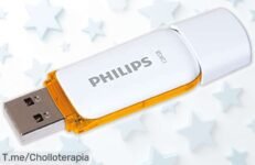 Pendrive usb 20 Philips Snow Edition 128 GB con diseño único y velocidad que vuela a precio rebajado, un super chollo para guardar todo sin límites ¡Date prisa que quedan pocas unidades y esta oferta se esfuma ya!