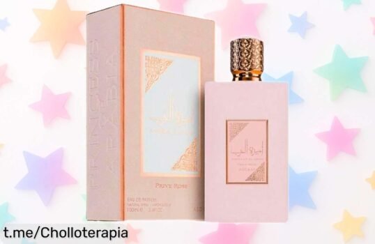 Perfume Prive Rose Princesa de Arabia 100 ml con aroma exclusivo y sofisticado a precio rebajado que no gustará pasar por alto, un súper chollazo limitado para dejar tu huella ¡Corre que vuelan!