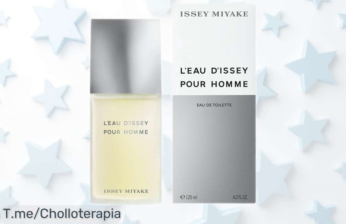 Perfume para hombre Issey Miyake Pour Homme con aroma único y sofisticado a precio rebajado que vuela, ¡consigue ya este ofertón que te hará destacar antes de que desaparezca!
