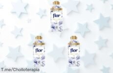 Perfume para ropa con fragancia fresca azul de 720 ml pack triple, dura hasta un año y se mezcla en agua fría perfecto; precio rebajado irresistible, ¡no pierdas esta oportunidad limitada que vuela!