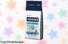 Pienso para gatos esterilizados Advance 15 kg con sabor irresistible y nutrientes únicos para piel sana y peso ideal, oferta rebajada que vuela ¡No pierdas este super chollo antes de que se agote!
