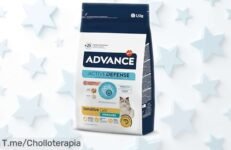 Pienso para gatos esterilizados Advance Cat Sensitive con salmón súper digestivo y piel de lujo ahora rebajado a precio muy bajo chollazo que tu gato notará YA Corre antes que se agote el ofertón limitado