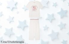Pijama Capri de algodón con Osos Amorosos diseño irresistible y cintura elástica al mejor precio, súper oferta solo por tiempo limitado ¡corre que vuelan las unidades!