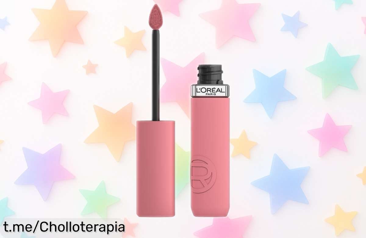 Pintalabios líquido Infaillible Matte Resistance de L’Oréal con 16h de duración y acabado mate impecable, rebajado en precio para que luzcas labios perfectos sin gastar mucho ¡Aprovecha este ofertón antes de que desaparezca!