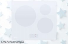 Placa de inducción Balay 60 cm con función sprint para cocinar al instante precio rebajado solo por tiempo limitado no pierdas este super chollo que vuela rápido y cocina aún más rápido