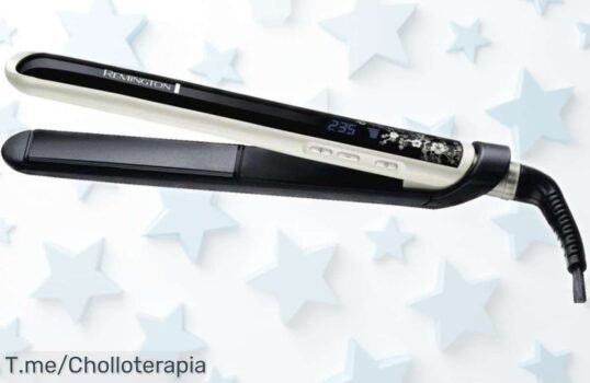 Plancha de pelo profesional Remington Pearl S9500 con cerámica avanzada, placas extralargas y calentamiento ultra rápido en 10 segundos; precio rebajado solo por tiempo limitado ¡Corre que vuelan este ofertón imprescindible para tu melena!