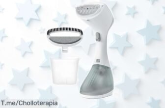Plancha vertical de vapor AROEVE con depósito XXL y potencia top, precio rebajado para que elimines arrugas al instante ¡Corre que este super chollo no dura mucho y necesitas tenerla ya!