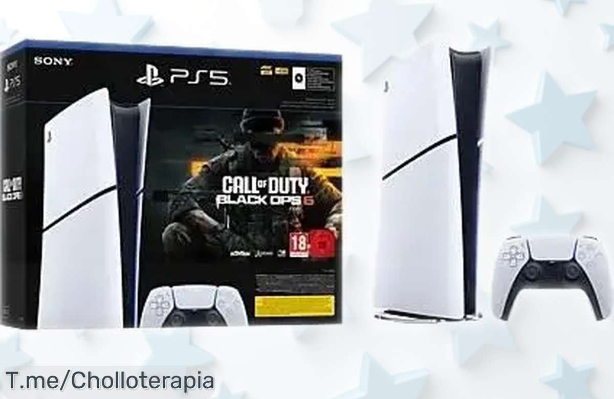 Playstation 5 Slim digital con Call of Duty Black Ops 6 a precio rebajado espectacular un ofertón limitado que no ves todos los días cómpralo ya antes de que se agote esta oportunidad imposible de dejar escapar