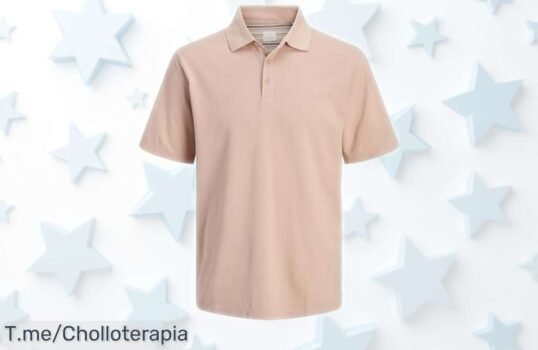 Polo Jack & Jones jprbluwilliam rosa polvo con estilo único y calidad que se siente al instante precio rebajado por tiempo limitado no te pierdas este súper chollo para destacar siempre a la moda ¡haz tuyo el look ya!