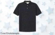 Polo Springfield azul talla M con precio rebajado y descuento brutal ¡oferta limitada que vuela rápido, no dejes escapar este super chollo!