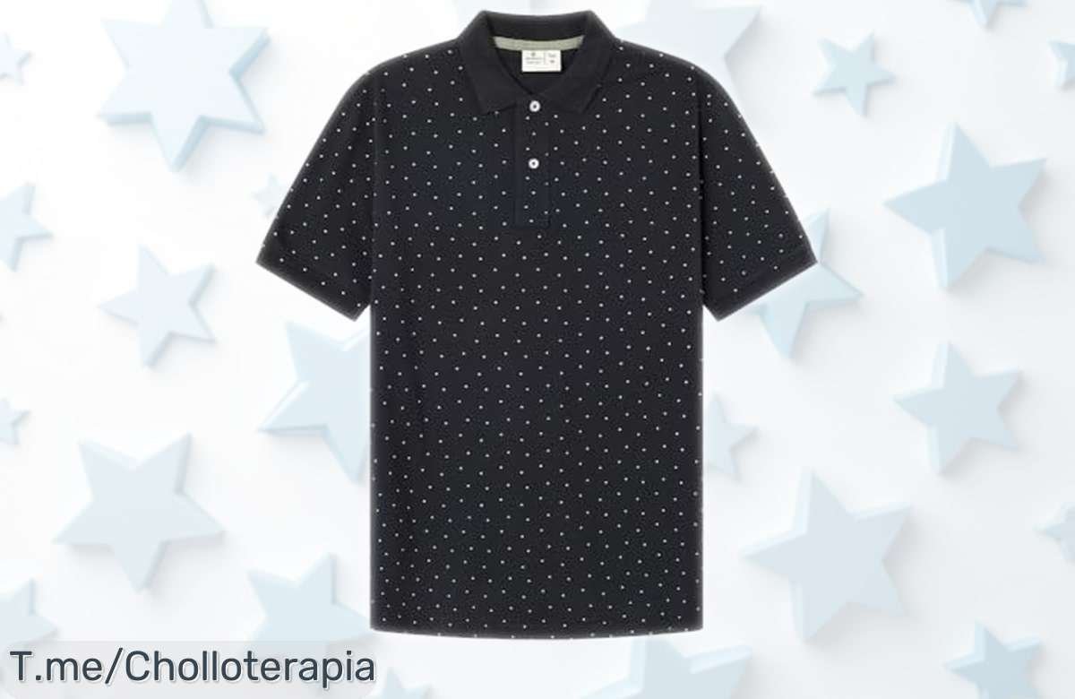 Polo Springfield azul talla M con precio rebajado y descuento brutal ¡oferta limitada que vuela rápido, no dejes escapar este super chollo!