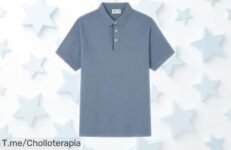 Polo azul Springfield talla L con diseño que destaca y calidad top en oferta mega rebajada Se nota la diferencia ¡Corre que vuelan estas unidades al mejor precio muy bajo!
