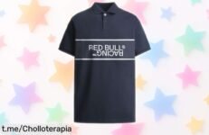 Polo deportivo azul Dulwich Red Bull Racing X Pepe Jeans diseño único y moderno rebajado a precio loco suelta el estilo sin gastar de más ¡Corre que vuelan!