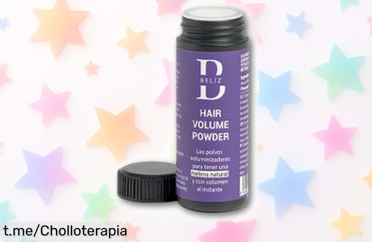 Polvos capilares volumen Powder Beliz para un pelo con cuerpo y efecto natural todo el día a precio rebajado, chollazo que se acaba rápido ¡consigue ya este super remedio para tu melena!
