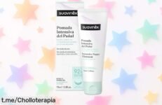 Pomada intensiva Suavinex para pañal con óxido de zinc protección absoluta y reparación rápida que calma las pieles más sensibles precio rebajado volando lleva la tuya antes que desaparezca este super chollo saludable y natural