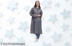 Poncho impermeable Welsberg con capucha y mangas, súper resistente y ligero, ahora a precio rebajado que vuela; protección total contra lluvia intensa en un super chollo ¡No dejes que se escape esta oferta limitada!
