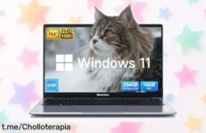 Portátil Blackview Acebook 6 con 16GB RAM y pantalla FHD a precio rebajado: velocidad de sobra, imagen increíble y conexión top para todo lo que quieras hacer, ¡corre que vuelan estas unidades!