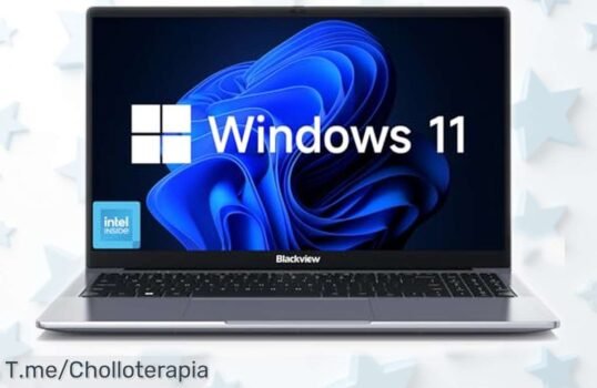 Portátil potente Blackview Acebook 6 con pantalla Full HD y 16GB RAM al mejor precio rebajado, un super chollo para que tu trabajo y ocio vuelen ¡Oferta limitada que vuela rápido, no pierdas esta oportunidad brutal!