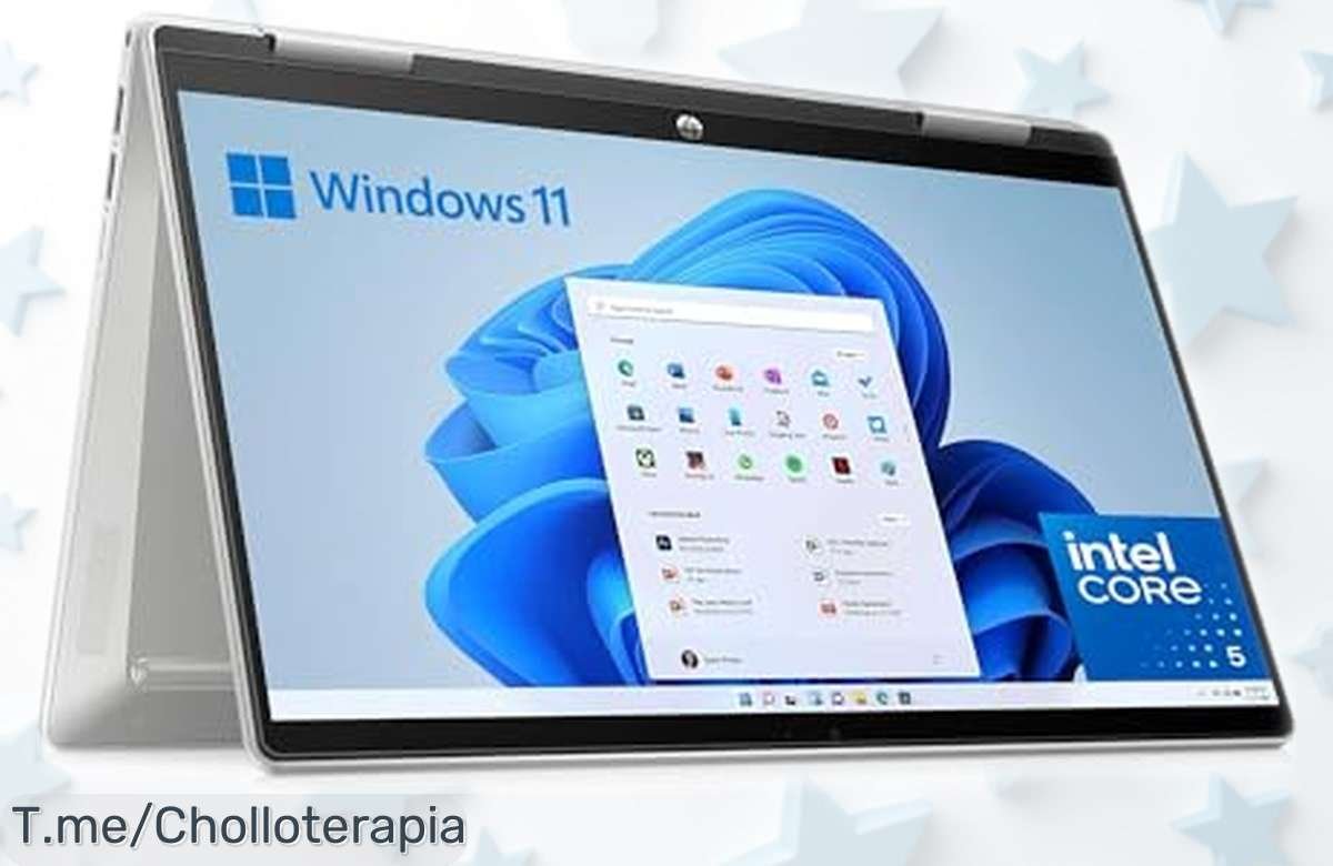Portátil táctil HP Pavilion x360 14ek1050ns con i5 y disco de supervelocidad a precio rebajado es el ofertón que necesitas ¡la oportunidad se esfuma, cómpralo ya!