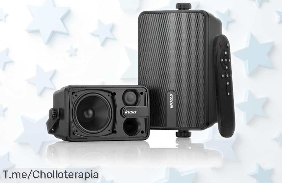 Potente altavoz bluetooth Inwa 200W super resistente con sonido que rompe moldes precio rebajado solo hoy para montar la fiesta sin parar y sin líos ¡corre que vuelan!