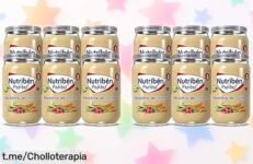 Potitos menestra de cordero Nutribén en pack doble con precio rebajado para que tu bebé disfrute lo más natural y sano ¡Corre, esta oferta limitada vuela!