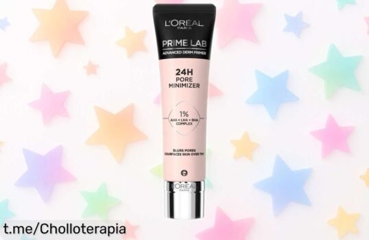 Prebase minimizadora de poros L’Oréal Paris con control de brillo y duración top precio rebajado que desaparece rápido ¡hazte ya con este ofertón!