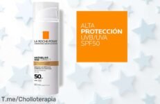 Protector solar La Roche Posay Anthelios SPF50+ Age Correct 50ml rebajado a un precio muy bajo para cuidar tu piel y frenar el envejecimiento ¡Oferta limitada que vuela, aprovecha ya este super chollo!