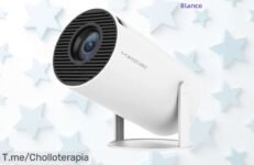 Proyector portátil Magcubic Pro con 4K Ultra HD y Android 11, imágenes súper claras y doble WiFi estable a precio rebajado espectacular ¡No dejes que se esfumen las pocas unidades disponibles!