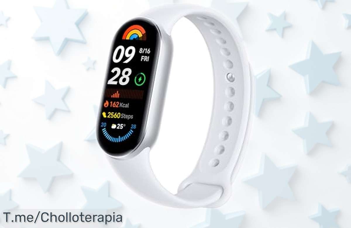 Pulsera de actividad Xiaomi Smart Band 9 con pantalla AMOLED y batería imbatible para 21 días, rebajada en precio como nunca antes vista ¡Corre que vuelan, este ofertón no espera!