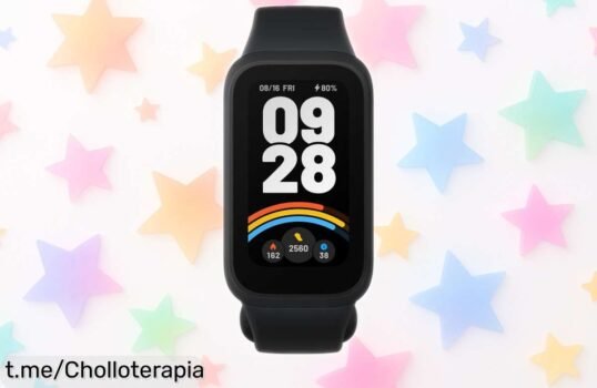 Pulsera inteligente Xiaomi Smart Band 9 Active con pantalla de última generación y batería imbatible ahora a un precio rebajado que no puedes dejar pasar, controla tu sueño y salud fácil y sin líos ¡Corre que vuelan las unidades!