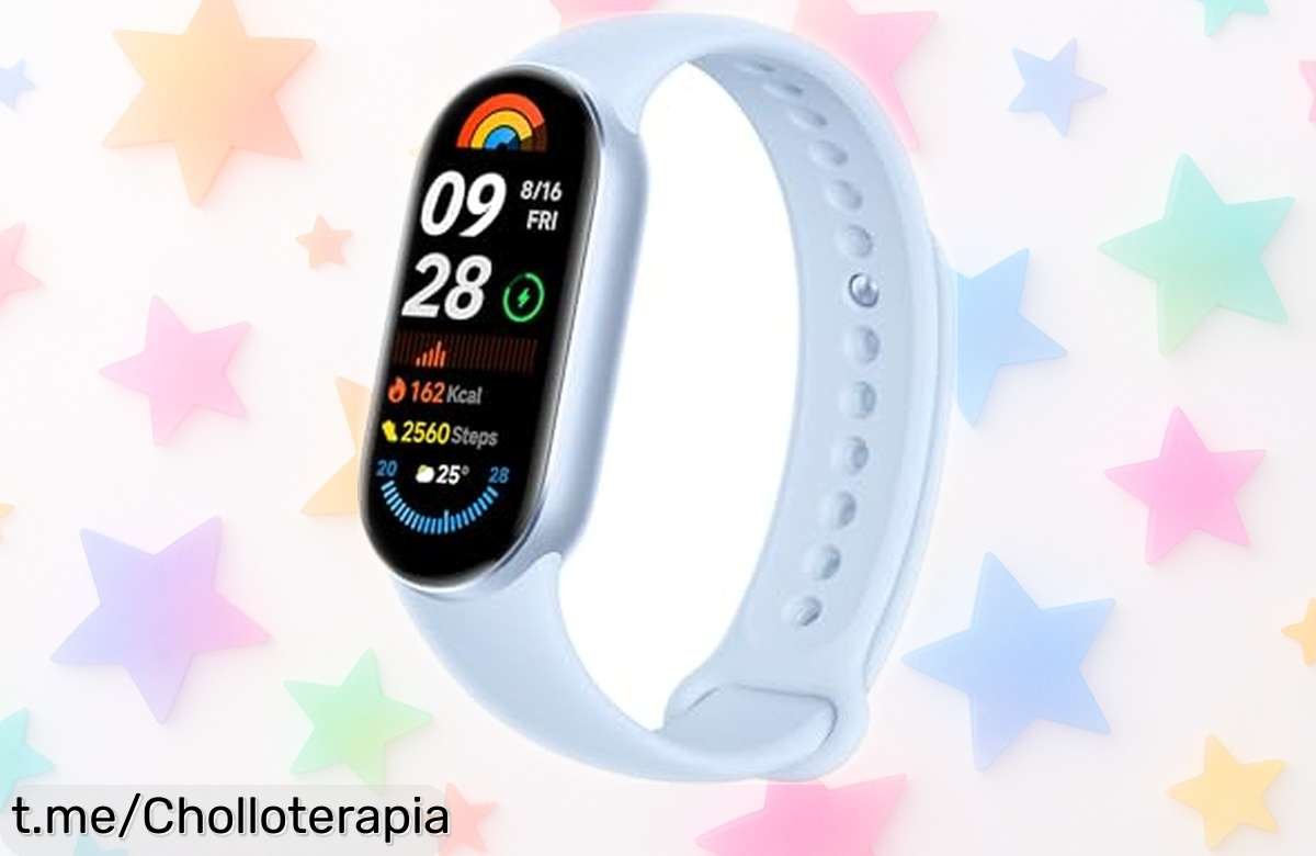 Pulsera inteligente Xiaomi Smart Band 9 con pantalla AMOLED y batería de 21 días rebajada espectacularmente: controla tu salud sin parar y cambia correas a tu gusto, un super chollo exclusivo que se va rápido ¡Corre antes que suba!