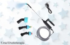 Pulverizador eléctrico para plantas con boquillas ajustables y batería recargable rebajado espectacularmente ¡remata tus tareas sin sudar y aprovecha este ofertón antes que desaparezca!