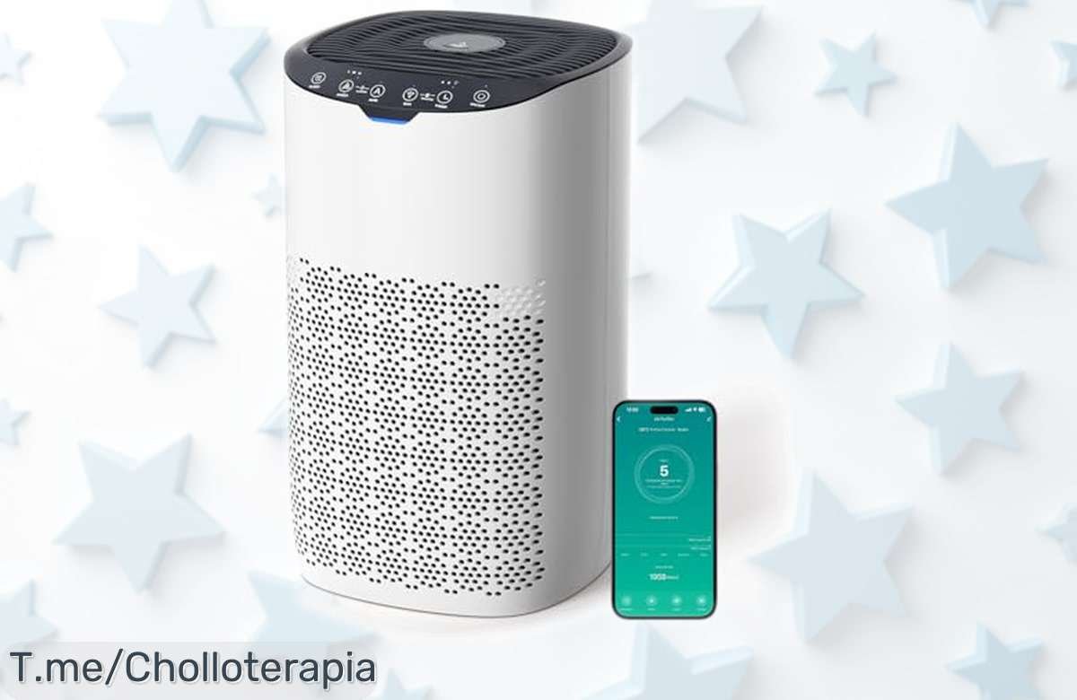 Purificador de aire AROEVE para casa hasta 120 m² con modo automático y súper silencioso precio rebajado que no puedes dejar pasar ¡Respira limpio ahora con este ofertón limitado!