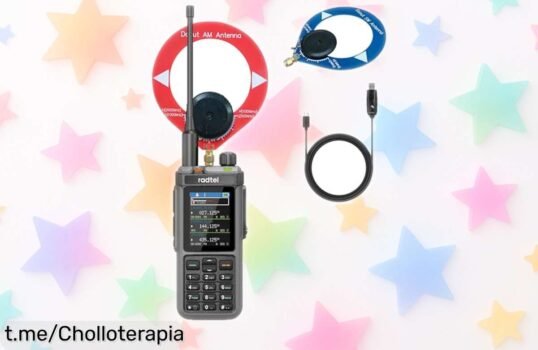 Radio amateur potente Radtel RT880 con 10W, pantalla a color y 1024 canales para comunicaciones claras sin líos, batería que dura un montón y carga rápida USB-C, precio rebajado por tiempo limitado ¡No te pierdas este ofertón ya!