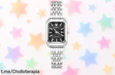 Reloj analógico para mujer Offcup con correa de acero, diseño clásico y moderno, rebajado a un precio brutal que no vas a ver dos veces; estilo único y ajuste perfecto ¡hazte ya con el tuyo antes de que vuelen!