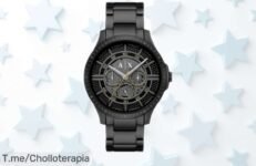 Reloj de hombre Armani Exchange diseño moderno caja grande multifunción resistencia al agua ¡precio rebajado brutal que no durará mucho! Aprovecha ya este ofertón y presume estilo sin vaciar el bolsillo