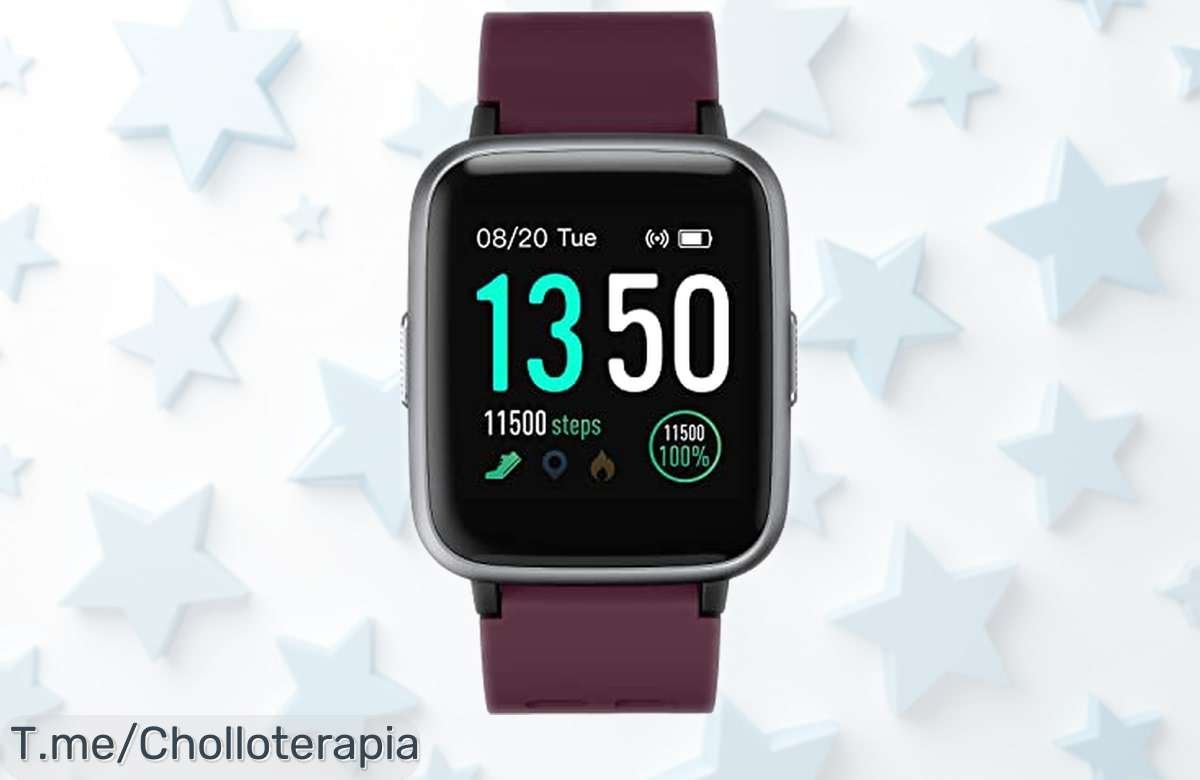 Reloj inteligente ASIAMENG con cardiofrecuencia y 14 modos deportivos a precio rebajado, un super chollo para cuidar tu salud y estar siempre conectado ¡Corre que vuelan las unidades, no dejes escapar este ofertón!