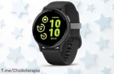 Reloj inteligente Garmin Vívoactive 5 con pantalla AMOLED y batería que dura casi dos semanas, función avanzada para salud y deporte a precio rebajado único ¡aprovecha este ofertón antes de que desaparezca!
