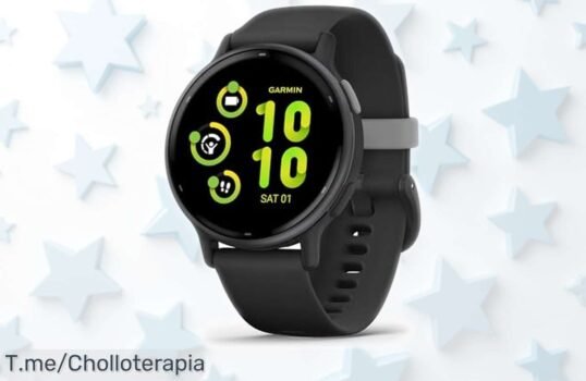 Reloj inteligente Garmin Vívoactive 5 con pantalla AMOLED y batería que dura casi dos semanas, función avanzada para salud y deporte a precio rebajado único ¡aprovecha este ofertón antes de que desaparezca!