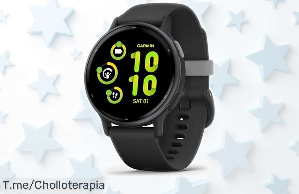 Reloj inteligente Garmin Vívoactive 5 con pantalla AMOLED y batería que dura casi dos semanas, función avanzada para salud y deporte a precio rebajado único ¡aprovecha este ofertón antes de que desaparezca!