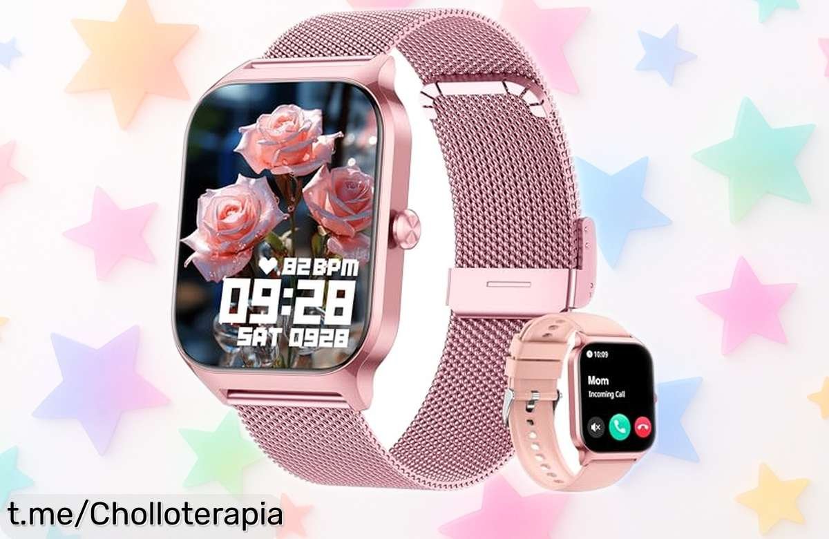 Reloj inteligente Kalinco 2025 con llamadas y hasta 20 días de batería a precio rebajado chollazo que no dura para siempre ¡Corre antes que se agote!