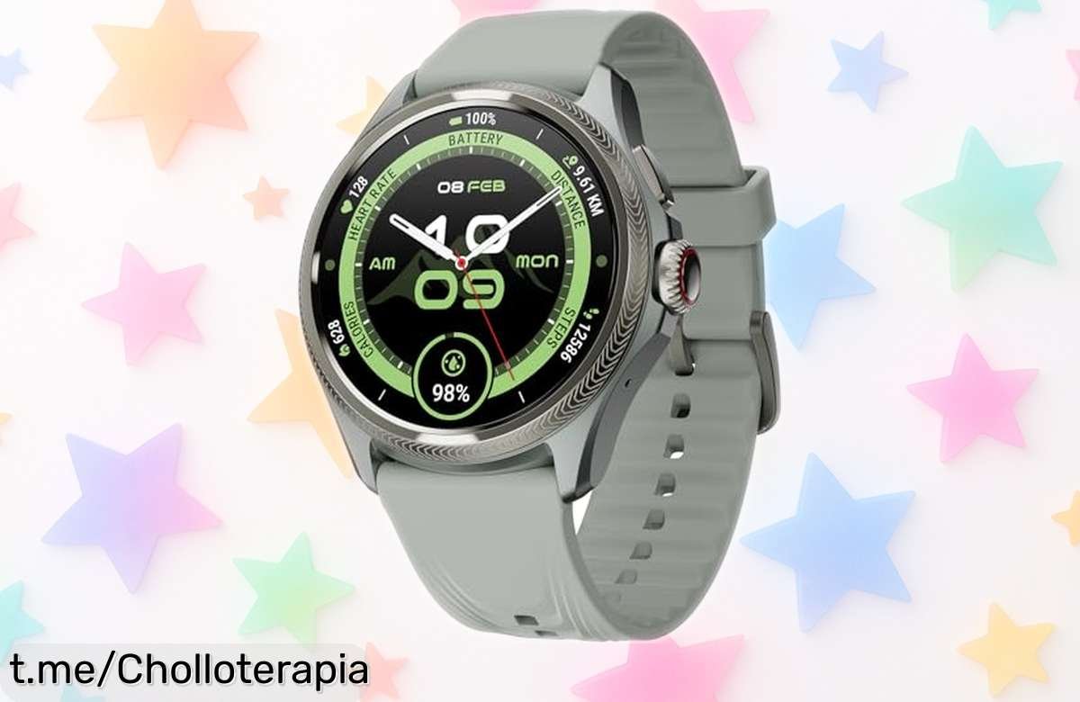 Reloj inteligente Ticwatch Pro 5 con pantalla OLED nítida y batería de 90 horas, prepárate para más de 110 modos deportivos mientras cuidas tu ritmo cardíaco sin parar precio rebajado impresionante no lo pienses mucho que vuela esta oferta limitada