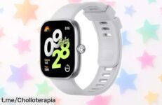 Reloj inteligente Xiaomi Redmi Watch 4 con pantalla AMOLED gigante y llamadas Bluetooth, batería hasta 20 días precio rebajado solo hoy ¡No dejes escapar este super chollo que se agota ya!