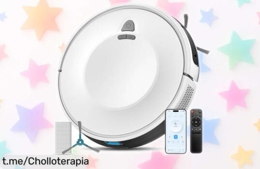 Robot aspirador E2 con súper potencia y depósito XXL, limpieza de 150 min sin pausa; precio rebajado que vuela rápido, esta oferta brutal no va a durar ¡consíguelo ya antes de que se acabe!