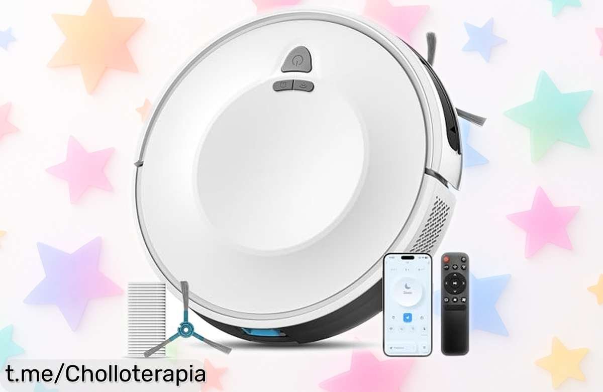 Robot aspirador E2 con súper potencia y depósito XXL, limpieza de 150 min sin pausa; precio rebajado que vuela rápido, esta oferta brutal no va a durar ¡consíguelo ya antes de que se acabe!