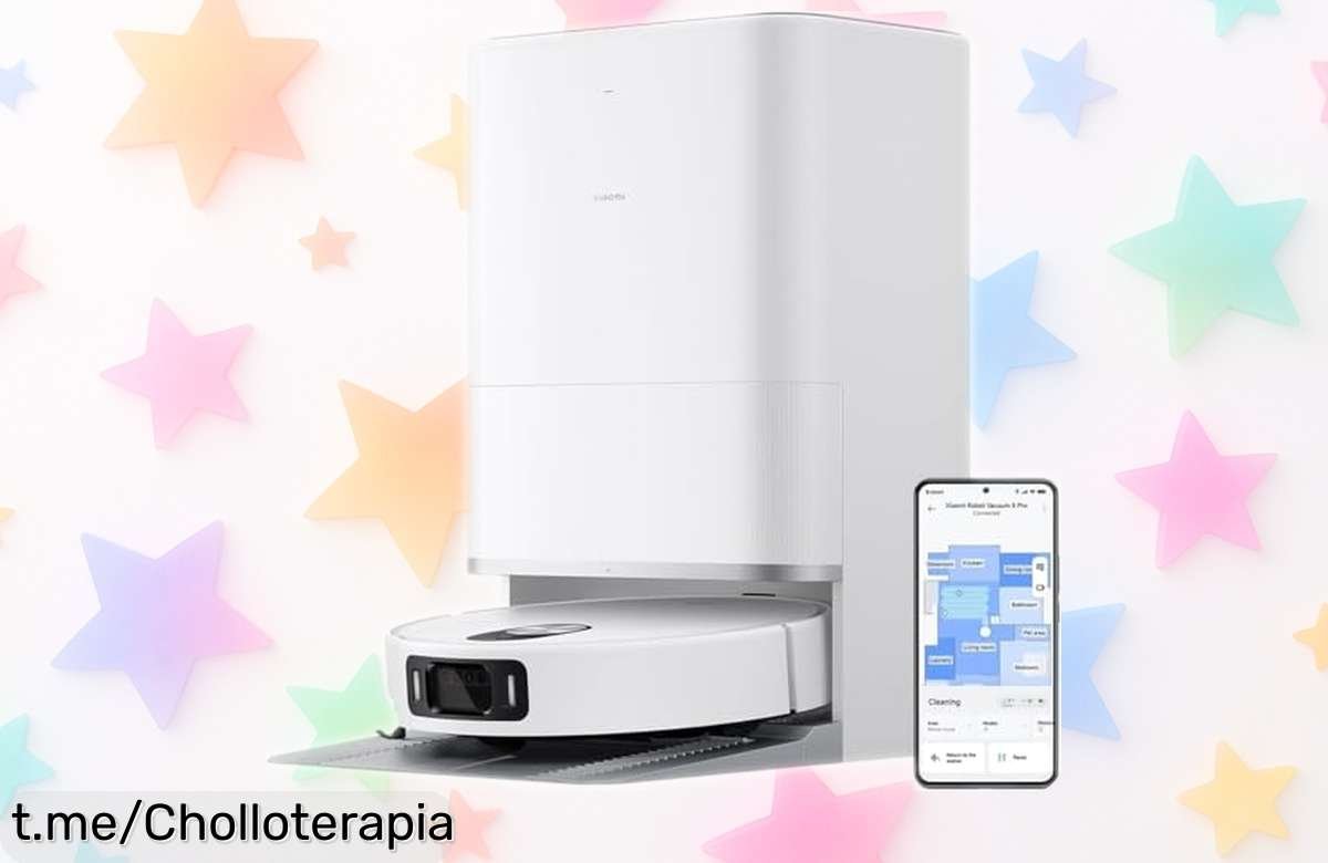 Robot aspirador Xiaomi 5 Pro con limpieza potente y tecnología top rebajado a un precio que no volverás a ver aprovecha ya este ofertón limitado antes de que se agote