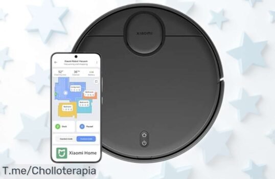Robot aspirador y friegasuelos Xiaomi T12 con succión brutal de 3500Pa y navegación láser precisa, ¡rebajado a precio de ganga! Mapas personalizados y batería que dura un montón Corre que vuelan, esta oferta limitada es un auténtico super chollo