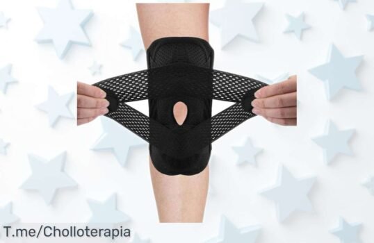 Rodilleras deportivas con gel y estabilizadores para cuidar tus rodillas a un precio rebajado que no volverás a ver, ¡aprovecha este super chollo antes de que desaparezca!